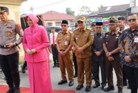 Wakil Ketua I DPRD Kota Sungai Penuh Hardizal, S.Sos., M.H., menghadiri serah terima jabatan Kapolres Kerinci di Halaman Mapolres Kerinci, Senin (14/9).