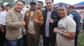Suasana Festival Kopi Kerinci Tanah Surga 2026 di Kayu Aro.