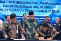 Wali Kota Sungai Penuh Alfin saat menghadiri Sosialisasi Kekayaan Intelektual dan Launching Jambi IP Ecosystem di Jambi, Kamis (24/9).