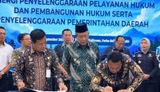 Wali Kota Sungai Penuh Alfin saat menghadiri Sosialisasi Kekayaan Intelektual dan Launching Jambi IP Ecosystem di Jambi, Kamis (24/9).