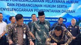 Wali Kota Sungai Penuh Alfin saat menghadiri Sosialisasi Kekayaan Intelektual dan Launching Jambi IP Ecosystem di Jambi, Kamis (24/9).