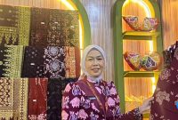 Sri Kartini Alfin menghadiri KRIYANUSA 2026 di Jakarta.