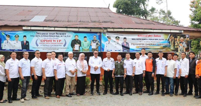 Wako Alfin saat sidak BPBD Sungai Penuh, Rabu (30/9/2026).