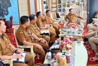 Wako Alfin bersama Plt. Kepala Balai TNKS membahas rencana flyover Sungai Penuh–Tapan.