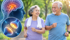 Ilustrasi olahraga dan kesehatan otak untuk mencegah Parkinson.