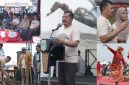 Bupati Kerinci Monadi membuka Festival Kopi Kerinci Tanah Surga 2026 di Lapangan M10 Kayu Aro, Kabupaten Kerinci, Sabtu (19/9/2026).