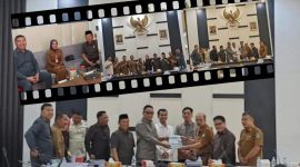 Pemkot Sungai Penuh bersama DPRD Provinsi Jambi saat audiensi membahas penanganan ruas jalan nasional menuju Tapan dan batas Sumatera Barat, Selasa (22/9/2026)