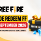 Kode redeem FF terbaru 30 September 2026 dengan hadiah menarik. ( inbrita)