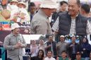 Bupati Kerinci Monadi saat menutup Festival Kopi Kerinci Tanah Surga 2026 di M10, Lindung Jaya, Kecamatan Kayu Aro, Minggu (20/9/2026).