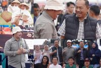 Bupati Kerinci Monadi saat menutup Festival Kopi Kerinci Tanah Surga 2026 di M10, Lindung Jaya, Kecamatan Kayu Aro, Minggu (20/9/2026).