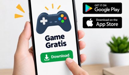 Cara download game gratis di HP dengan aman