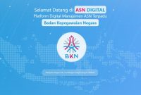 Foto: Portal resmi ASN Digital BKN. (ASN Digital BKN)