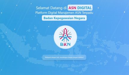 Portal resmi ASN Digital BKN yang digunakan ASN untuk mengakses berbagai layanan kepegawaian secara digital.