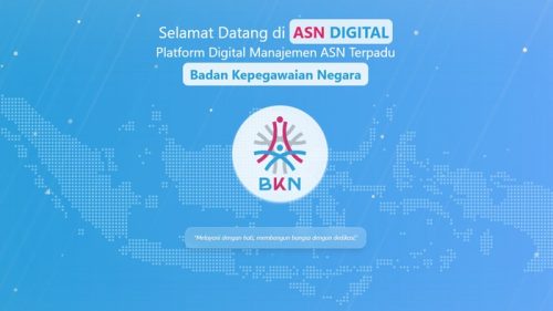 Foto: Portal resmi ASN Digital BKN. (ASN Digital BKN)