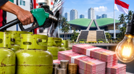 Foto ilustrasi subsidi energi dalam APBN 2027 yang mencakup BBM, LPG 3 kilogram. ( Foto inbrita)