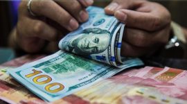 Dolar AS melemah terhadap rupiah pada perdagangan Jumat (4/9/2026) ke level Rp17.631.(Ilustrasi/Foto: Andhika Prasetia/detikFoto)