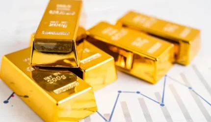Emas batangan dengan berbagai ukuran dan nilai investasi.