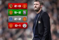 Manchester United kembali disorot usai kalah 0-1 dari Manchester City dalam Derby Manchester.  Foto: @FabrizioRomano  