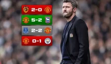 Manchester United kembali disorot usai kalah 0-1 dari Manchester City dalam Derby Manchester.  Foto: @FabrizioRomano  