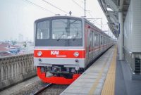 Foto ilustrasi kereta rel listrik (KRL) (dok. KCI)