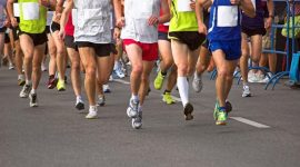 Peserta Herbalife Run 2026 saat mengikuti ajang lari.(Foto : iStockphoto/tibor5/cnnindonesia.com)