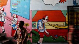 PJJ diperpanjang akibat kabut asap di Kota Jambi.(Foto Ilustrasi Pelajar/Foto: Pradita Utama)