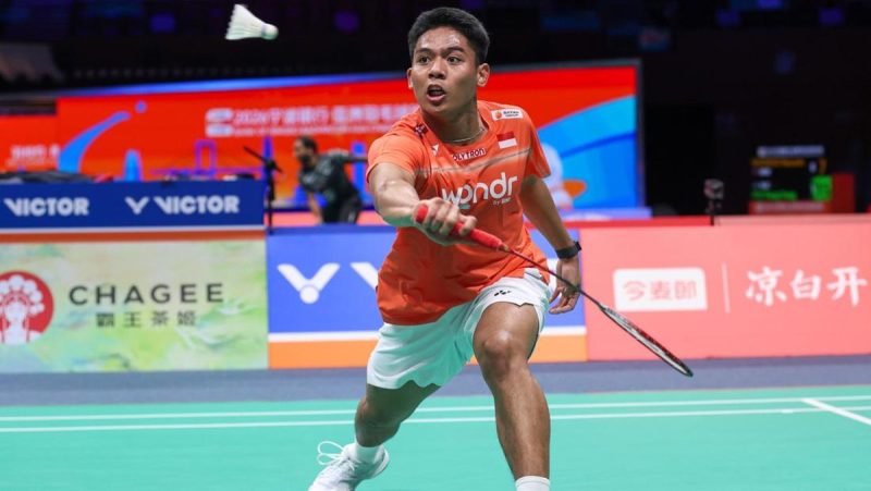 Moh Zaki Ubaidillah menjadi penentu kemenangan Indonesia atas China pada final badminton beregu putra Asian Games 2026.