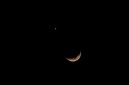 Bulan Sabit dan Venus Bersanding di Langit Indonesia, Bikin Takjub Foto: x.com