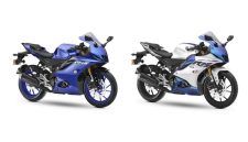 Yamaha R15 V4 Quickshifter mendapat pilihan warna Racing Blue dan Matte Pearl White di pasar India.(Foto : Yamaha/detik.com)