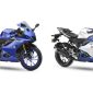 Yamaha R15 V4 Quickshifter mendapat pilihan warna Racing Blue dan Matte Pearl White di pasar India.(Foto : Yamaha/detik.com)