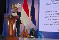 Komaruddin Hidayat mendorong negara-negara ASEAN memperkuat perlindungan karya jurnalistik di era AI dan platform digital.(Foto: Istimewa/liputan6.com).