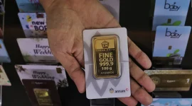 Daftar harga emas Galeri24, Antam, dan UBS di Pegadaian pada Kamis, 29 Oktober 2026.(Foto : Liputan6.com/Angga Yuniar)