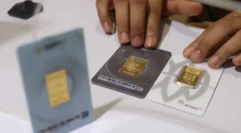 Harga emas Antam naik menjadi Rp2,58 juta per gram pada Rabu, 7 Oktober 2026.(Foto : Liputan6.com/Angga Yuniar)