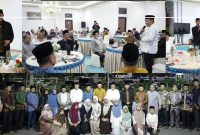 Wako Alfin dan Wawako Azhar bersama Kafilah Sungai Penuh jelang MTQ ke-55 Provinsi Jambi, Selasa (6/10/2026).