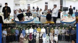 Wako Alfin dan Wawako Azhar bersama Kafilah Sungai Penuh jelang MTQ ke-55 Provinsi Jambi, Selasa (6/10/2026).
