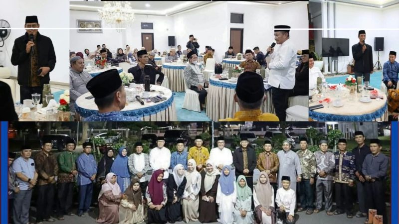 Wako Alfin dan Wawako Azhar bersama Kafilah Sungai Penuh jelang MTQ ke-55 Provinsi Jambi, Selasa (6/10/2026).