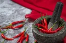 Ilustrasi Cabai Cobek Ulekan Sambal / Freepik by jcomp