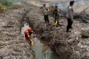 Ilustrasi kebakaran hutan dan lahan di Provinsi Jambi. Lima wilayah menerima alokasi anggaran penanganan karhutla pada 2026.  (Foto : Ist/Dok Polda Jambi)