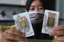 Harga emas Galeri24, Antam, dan UBS di Pegadaian turun pada Jumat (2/10/2026).(Foto : Liputan6.com/Angga Yuniar)