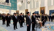 Presiden Prabowo Subianto melantik 26 tokoh sebagai anggota Wantimpres di Istana Negara, Jakarta, Jumat (2/10/2026).(Foto : Liputan6.com/ Lizsa Egeham)