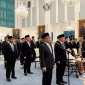 Presiden Prabowo Subianto melantik 26 tokoh sebagai anggota Wantimpres di Istana Negara, Jakarta, Jumat (2/10/2026).(Foto : Liputan6.com/ Lizsa Egeham)