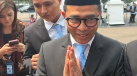 Presiden Prabowo Subianto melantik Nuzran Joher sebagai Ketua Ombudsman RI di Istana Negara, Jakarta, Kamis (1/10/2026).(Foto: Lizsa Egeham/Liputan6.com)