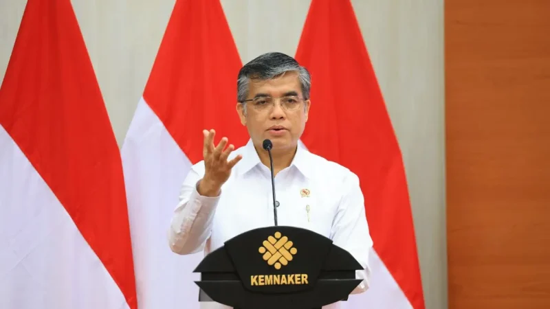 Menteri Ketenagakerjaan (Menaker) Yassierli. (Dok Kemnaker)