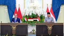 Prabowo Subianto bertemu Presiden Mesir Abdel Fattah El-Sisi di Istana Merdeka, Jakarta. ( Foto istimewa)