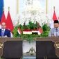 Prabowo Subianto bertemu Presiden Mesir Abdel Fattah El-Sisi di Istana Merdeka, Jakarta. ( Foto istimewa)