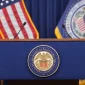 The Fed menahan suku bunga acuan AS pada kisaran 3,75–4 persen.(AP Photo/Mark Schiefelbein)