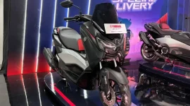 Yamaha NMax 155, Neo, dan Turbo hadir dengan pilihan varian serta harga berbeda pada Oktober 2026.(Foto : Arief A/Liputan6.com)
