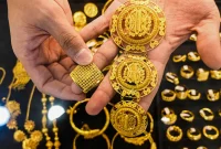 Daftar harga emas perhiasan berdasarkan kadar karat pada Kamis, 29 Oktober 2026. (Foto : CHAIDEER MAHYUDDIN/AFP)