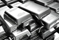 Harga perak Antam hari ini, Selasa (6/10/2026), stabil di level Rp40.900 per gram.(Foto : Ilustrasi perak-silver by AI)