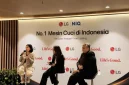 LG menghadirkan mesin cuci berteknologi AI dan berkapasitas besar untuk memenuhi kebutuhan rumah tangga modern. (Foto : Liputan6.com/Iskandar)